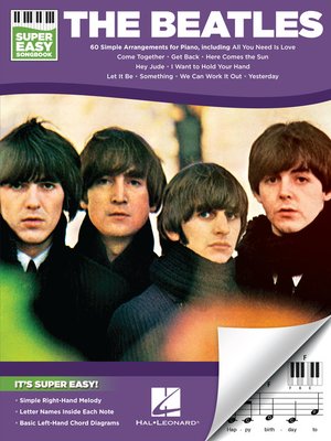 cover image of The Beatles--Super Easy Songbook
